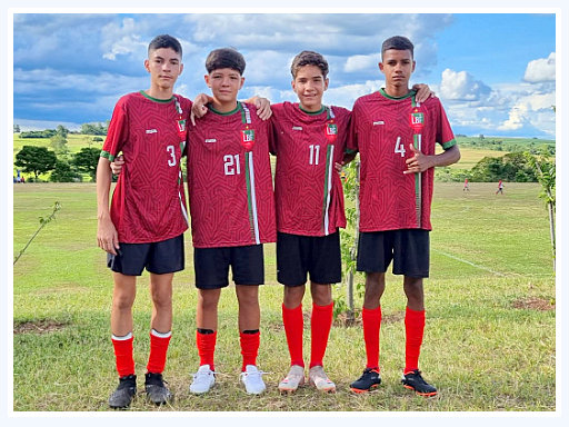 ATLETAS DE BERNARDES CONQUISTAM 3ª LUGAR NA SEGUNDA COPA INTERNACIONAL EM ANHUMAS JOGANDO PELO MATO GROSSO DO SÚL